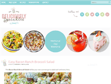 Tablet Screenshot of deliciouslysprinkled.com